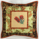 Cushion Cover Bottlebrush on Wildflower