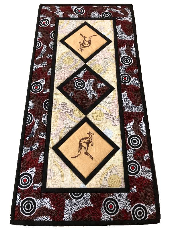 Runner Kangaroo on Aboriginal