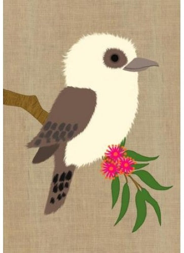 Card Kookaburra Super Cute