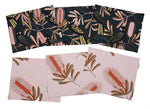 Placemat Black Cockatoo Canvas