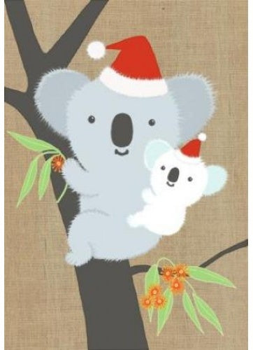 Card Xmas Koala and Baby