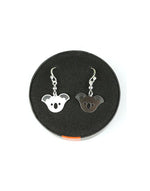 Earrings Koala Head Icon