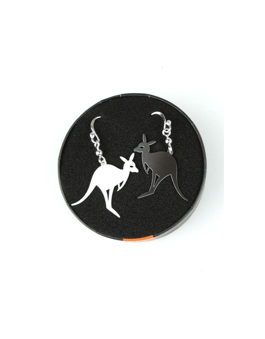 Earrings Kangaroo Body Icon