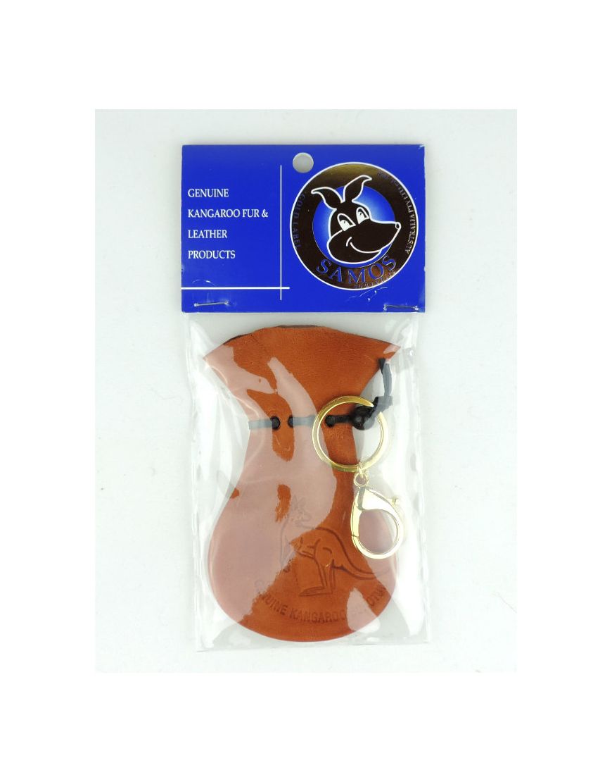 Lucky Pouch Kangaroo Scrotum Keyring
