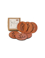 Coasters Animals Round