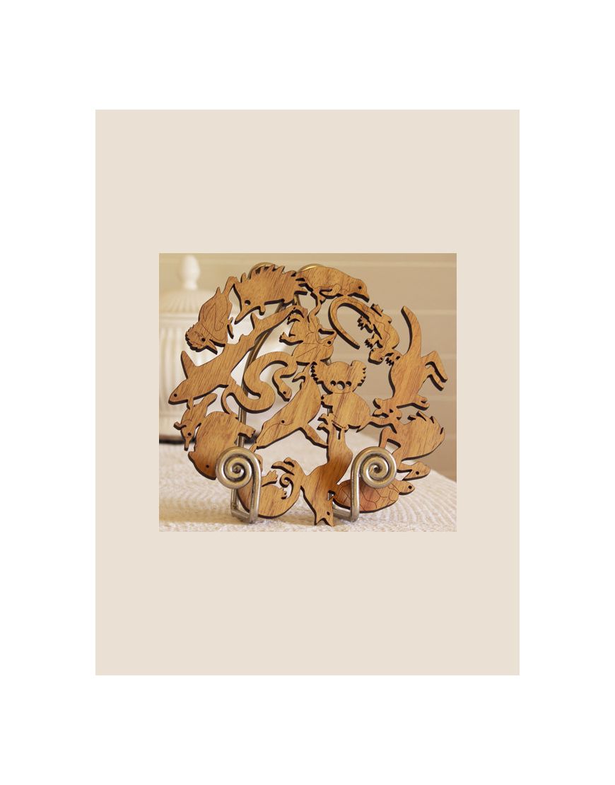 Trivet Aussie Animals