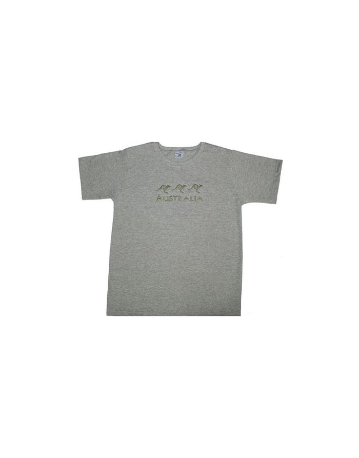 Adult TS embroid 3 Kangaroos