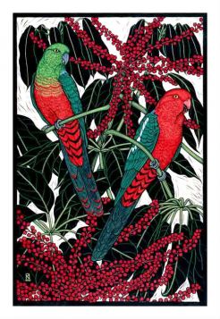 Card King Parrot