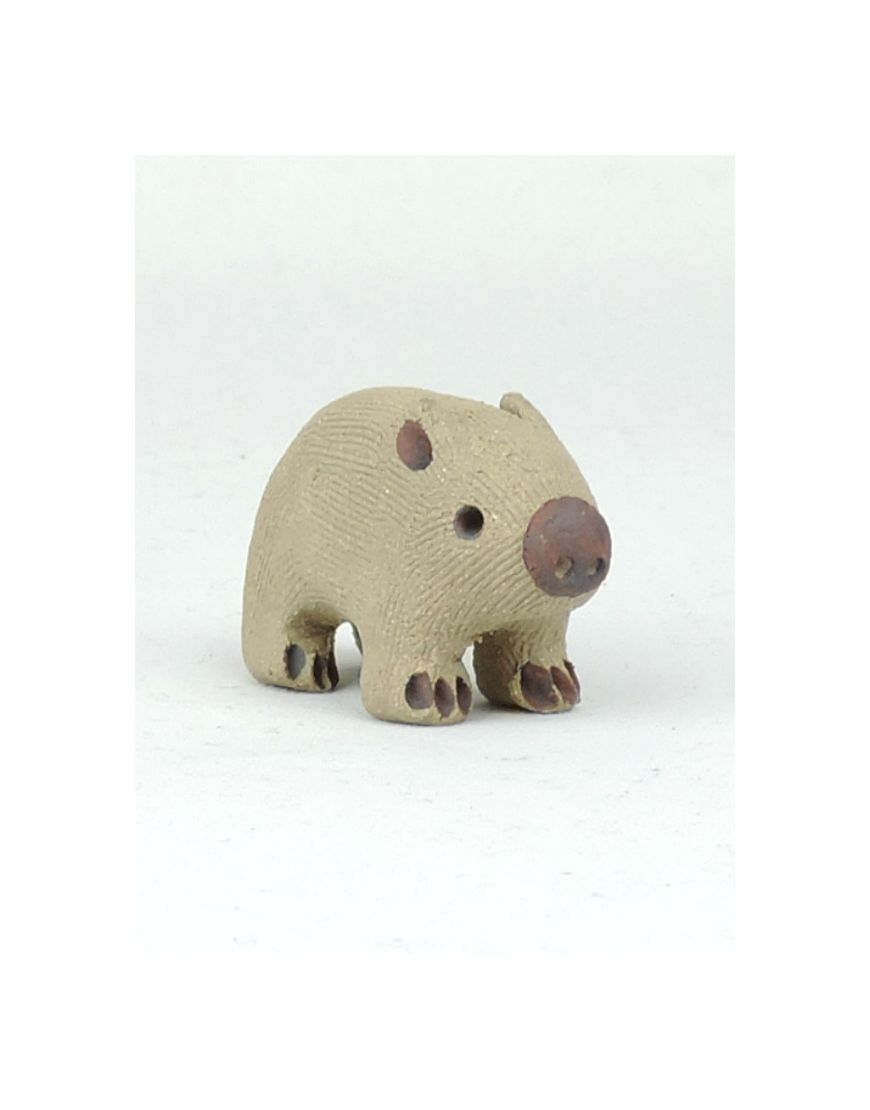 Small Wombat Ceramic Animal