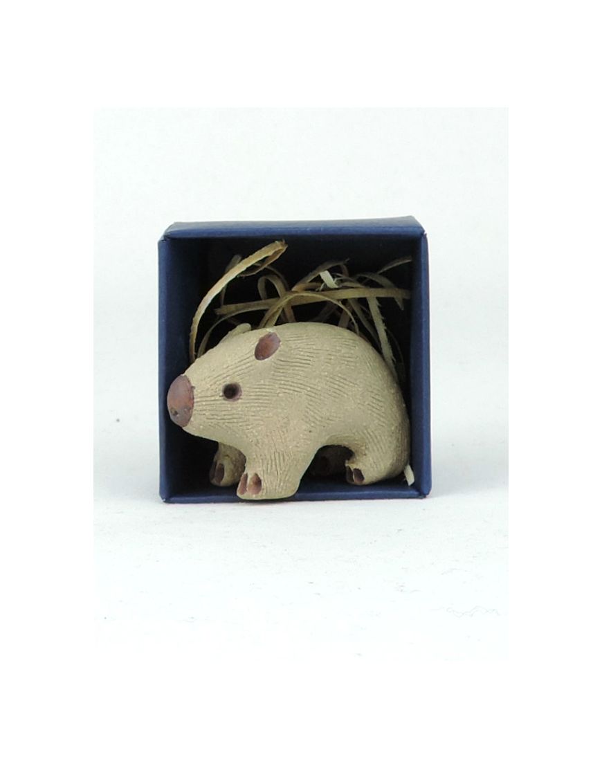 Small Wombat Ceramic Animal