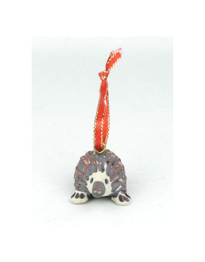 Xmas Deco Echidna Ceramic Animal