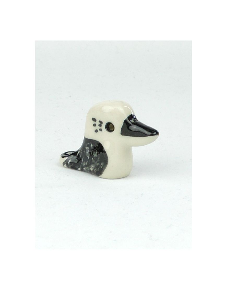 Glazed Kookaburra Ceramic Animal