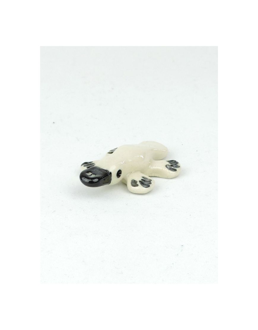 Glazed Platypus Ceramic Animal