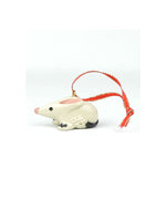 Glazed Xmas Bilby Ceramic Animal