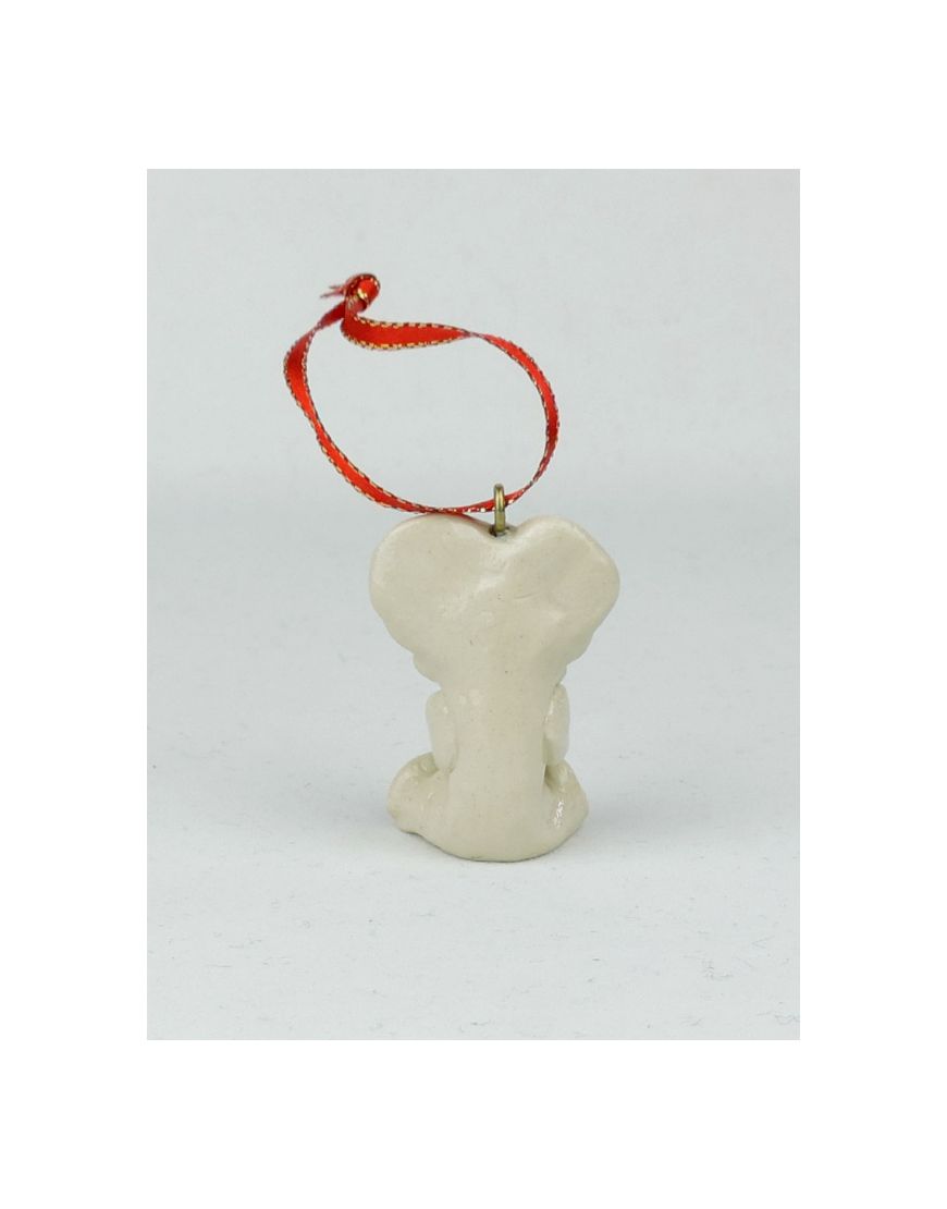 Glazed Xmas Koala Ceramic Animal