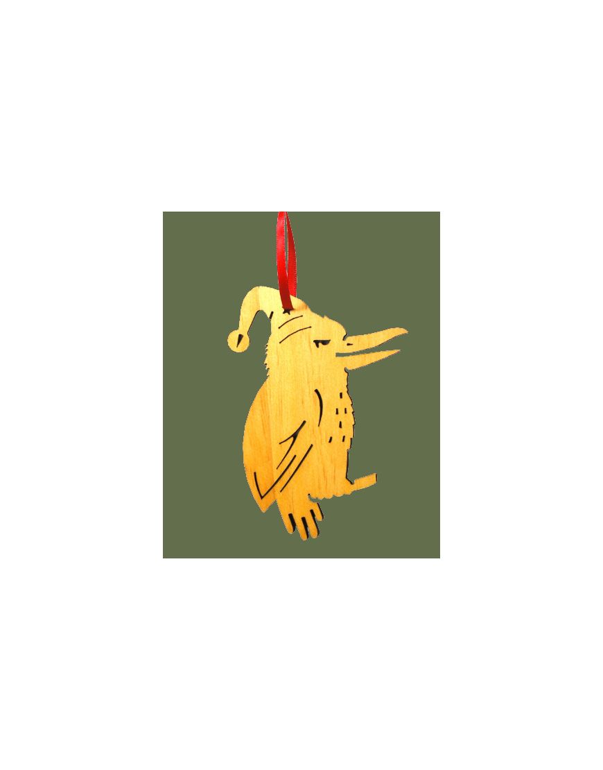 Med Pine Santa Kookaburra Christmas Dec