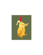 Med Pine Santa Kookaburra Christmas Dec
