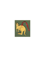 Med Pine Santa Kangaroo Christmas Dec