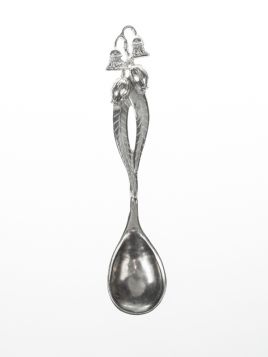 Round Spoon 2 Leaf Smooth Curved