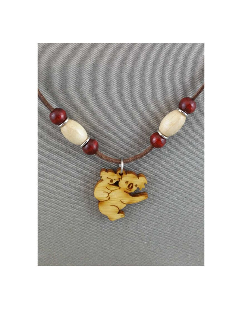 Leather Necklace Koala+Young