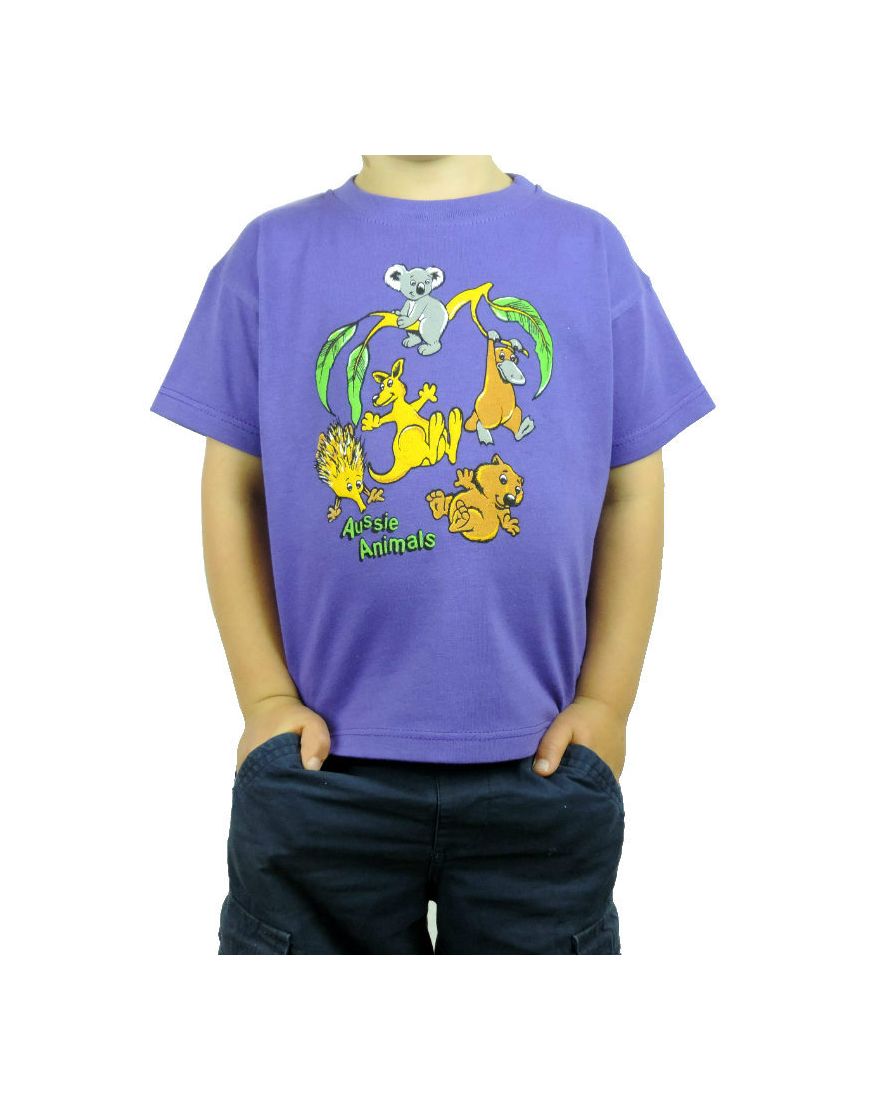Kids TS Aussie Animals Tumbling