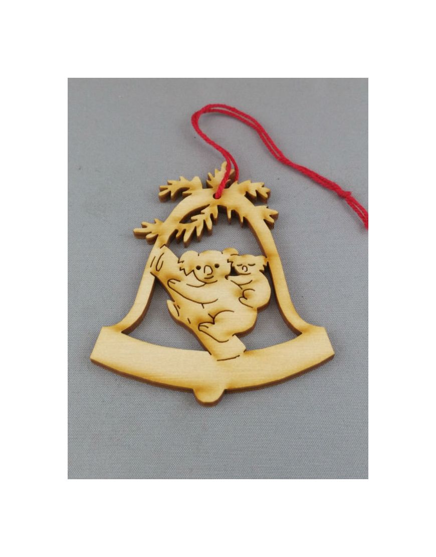 Christmas Flat Bell decos box 6