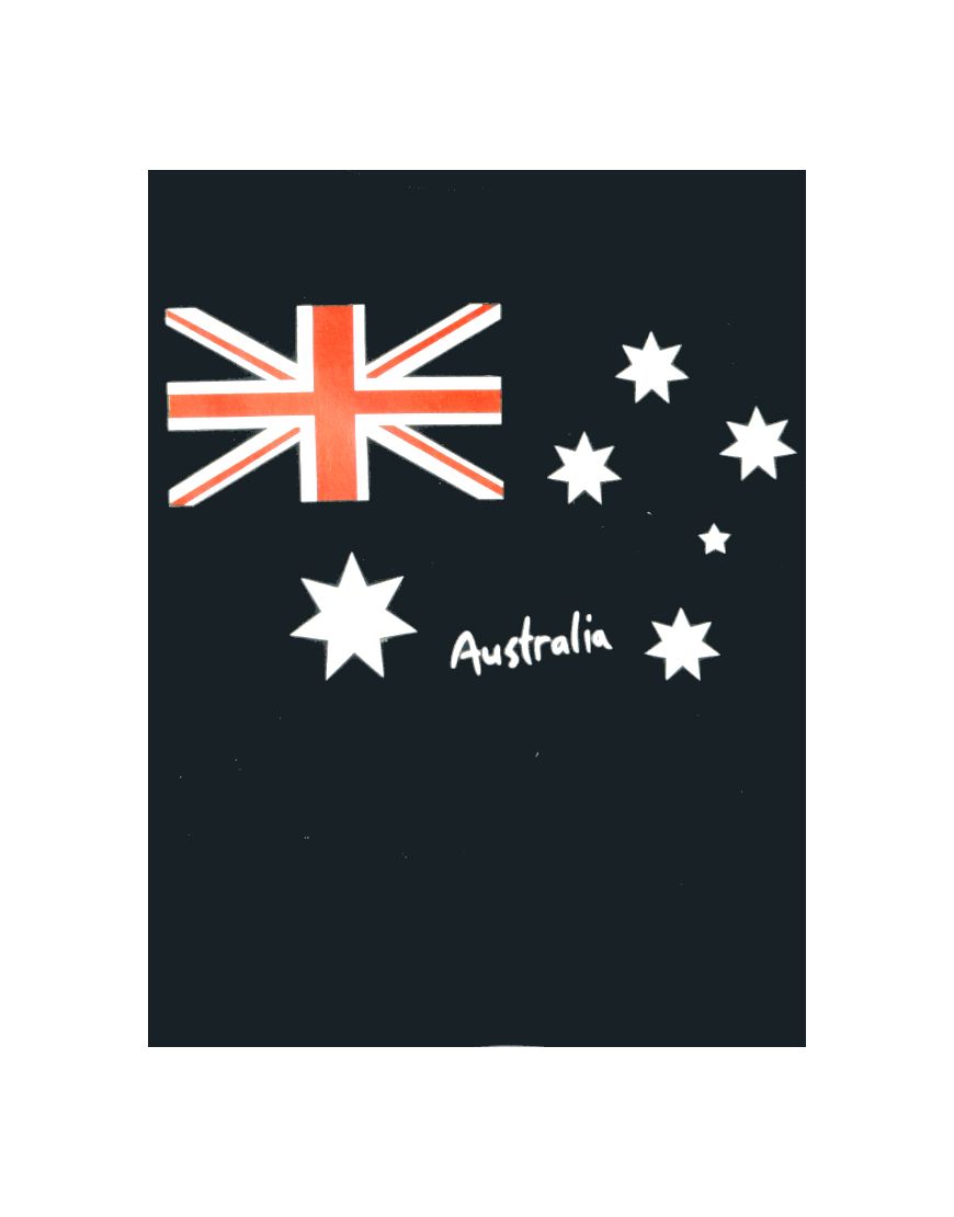 Kids TS Aust Flag