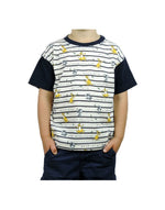 Kids TS Koala Kangaroo Gumleaf stripe