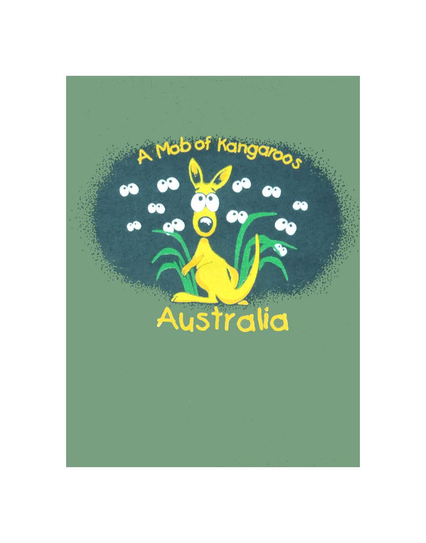 Kids TS Mob of Kangaroos