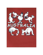 Kids TS Kangaroo Emu Glow