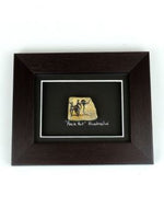 Stone 19x15 Single Rock Art Framed