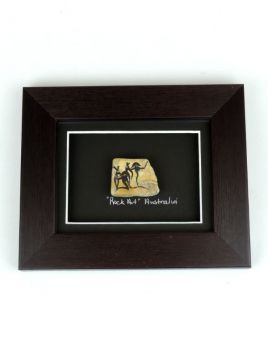 Stone 19x15 Single Rock Art Framed