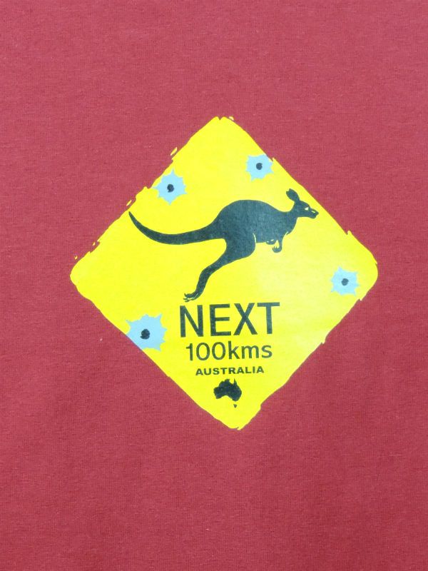 Adult TS Roadsign Kangaroo