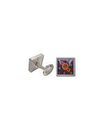 Cufflinks Square Sisters Picking Aboriginal