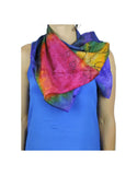 Square FG FucJadCe Silk Scarf