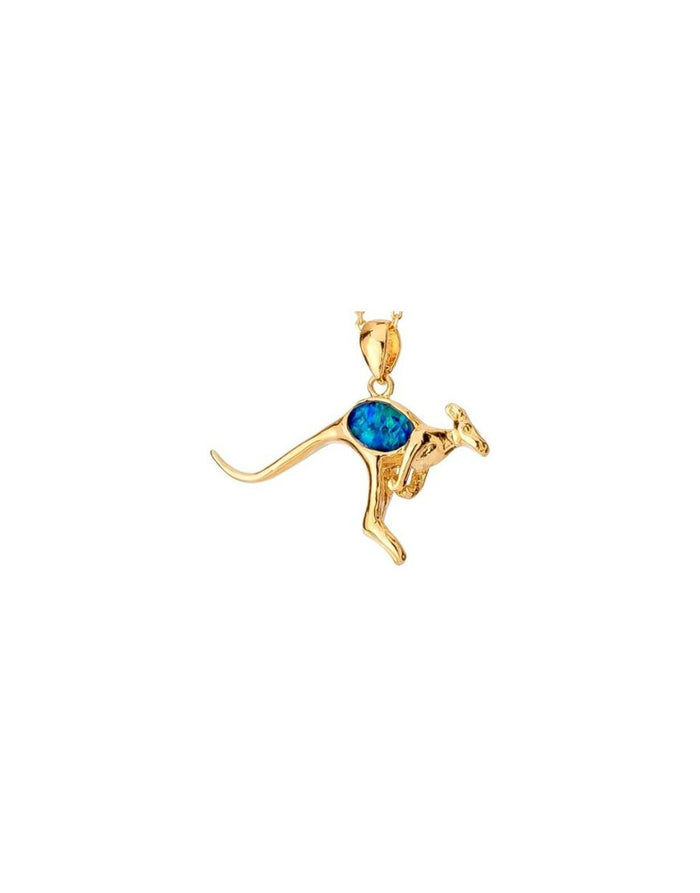 Gold Pendant Triplet 0705 Kanga