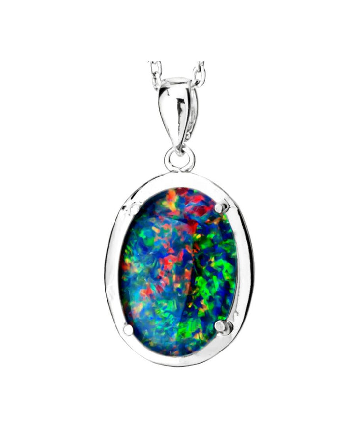 Rhod Pendant Triplet 1410