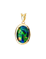 Gold Pendant Triplet 1410