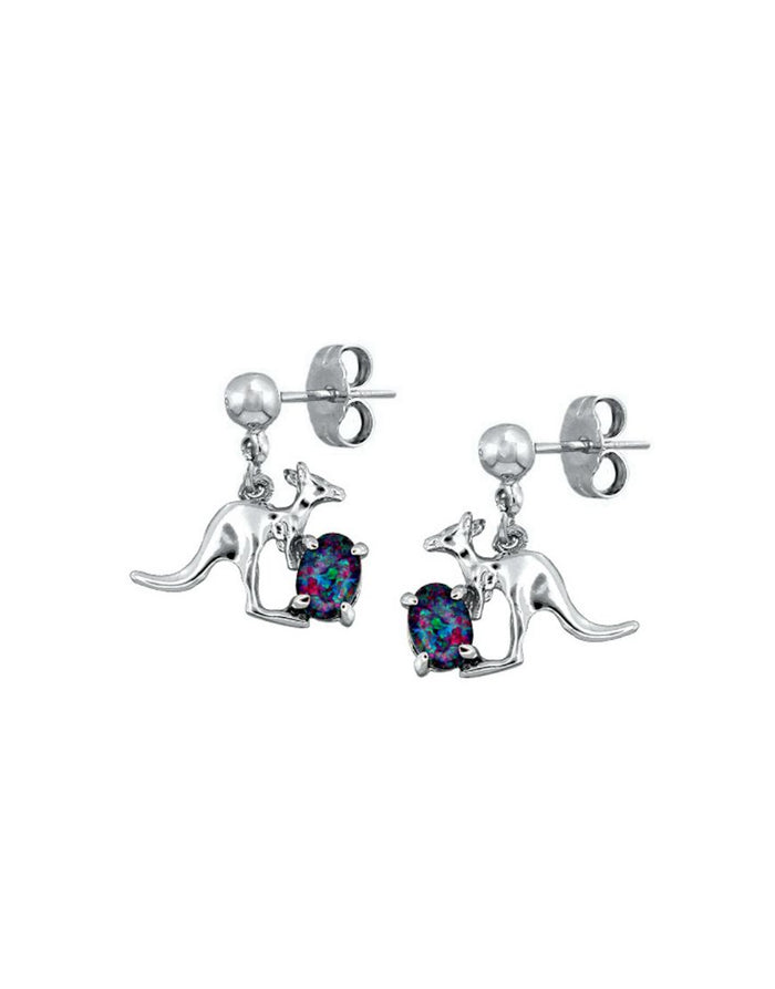 Rhod Earrings Triplet 0604 Kanga