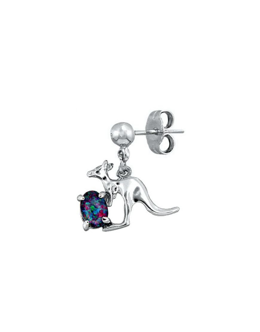 Rhod Earrings Triplet 0604 Kanga