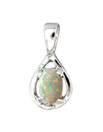 Rhod Pendant Solid 0604