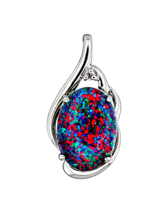 Rhod Pendant Triplet 1813