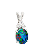 Rhod Pendant Triplet 1008