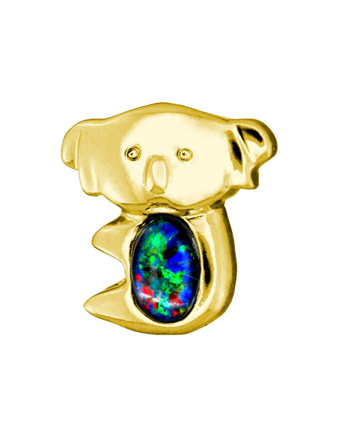 Gold Pendant Triplet 0806 koala