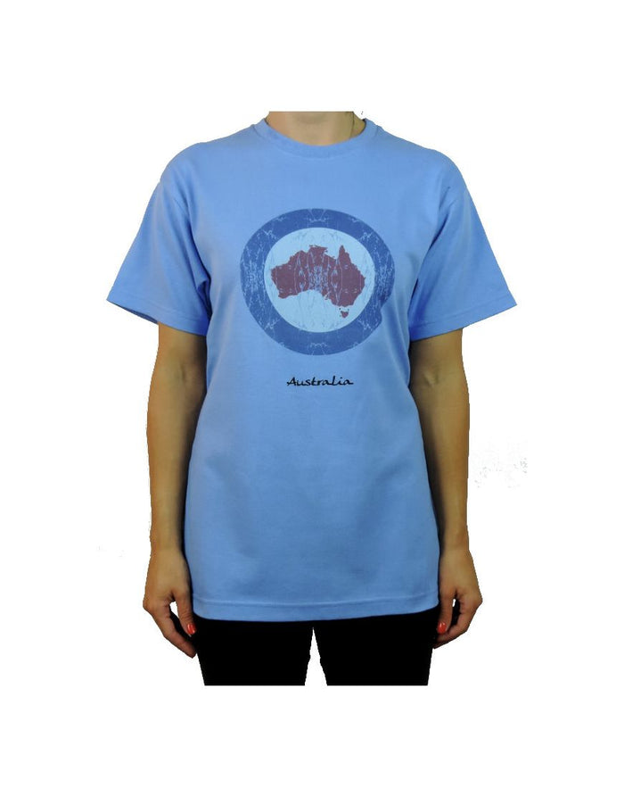 Adult TS Australia Map Circle