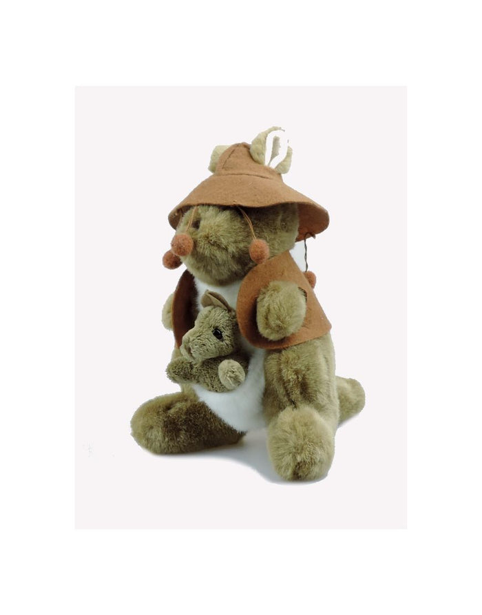 Kangaroo 10in Swaggie SoftToy