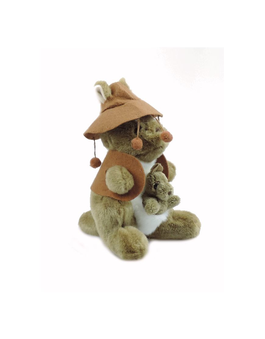 Kangaroo 10in Swaggie SoftToy