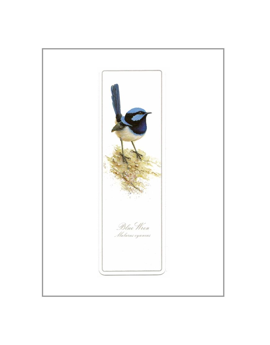 Bookmark Blue Wren