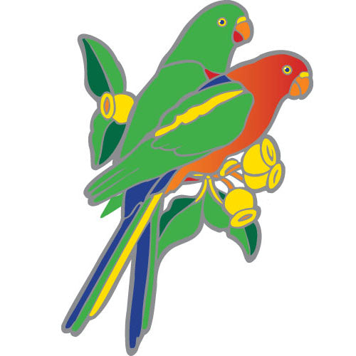 Suncatchers King Parrots